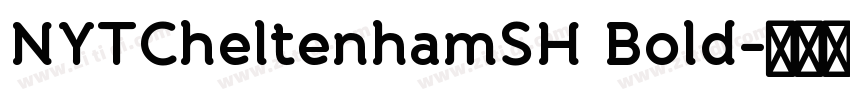 NYTCheltenhamSH Bold字体转换